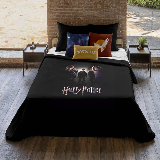 FUNDA NÓRDICA MICROSATÉN MODELO DUMBLEDORES ARMY PARA CAMA DE 135/140 (220X220 CM) image 1