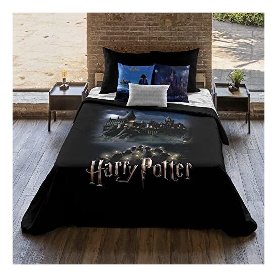 FUNDA NÓRDICA MICROSATÉN MODELO GO TO HOGWARTS PARA CAMA DE 105 (180X220 CM) image 3