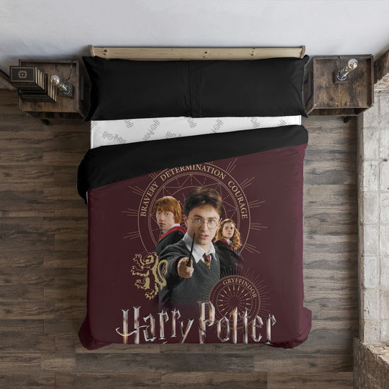 FUNDA NÓRDICA MICROSATÉN MODELO GRYFFINDOR BOND PARA CAMA DE 80 (140X200 CM.) image 1