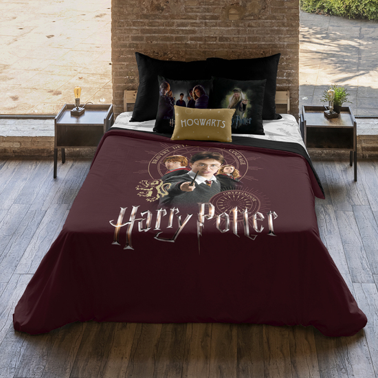 FUNDA NÓRDICA MICROSATÉN MODELO GRYFFINDOR BOND PARA CAMA DE 80 (140X200 CM.) image 3