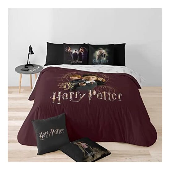 FUNDA NÓRDICA MICROSATÉN MODELO GRYFFINDOR BOND PARA CAMA DE 90 ( 155X220 CM.) image 3