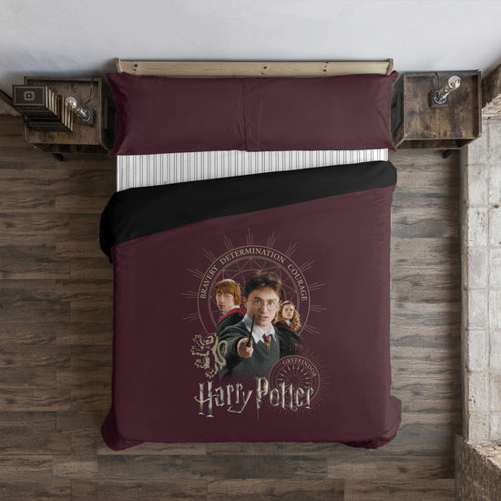 FUNDA NÓRDICA MICROSATÉN MODELO GRYFFINDOR BOND PARA CAMA DE 150/160 (240X220 CM) image 0