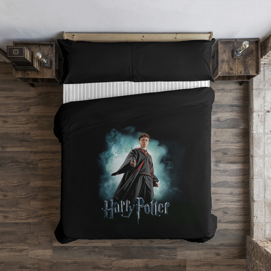 FUNDA NÓRDICA MICROSATÉN MODELO HARRY POTTER PARA CAMA DE 90 ( 155X220 CM.) image 0