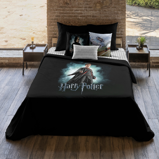 FUNDA NÓRDICA MICROSATÉN MODELO HARRY POTTER PARA CAMA DE 90 ( 155X220 CM.) image 1