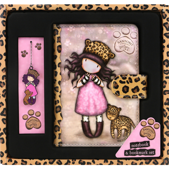 SET CUADERNO CON MARCAPAGINAS GORJUSS™ "PURRRRRFECT LOVE" image 0