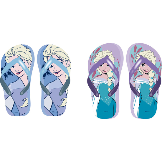 CHANCLAS DE VERANO SURT.2 DISEÑOS FROZEN "BELIEVE" image 0