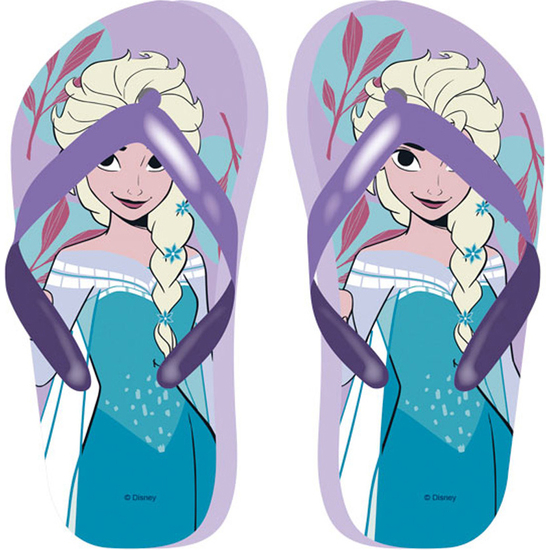 CHANCLAS DE VERANO SURT.2 DISEÑOS FROZEN "BELIEVE" image 2