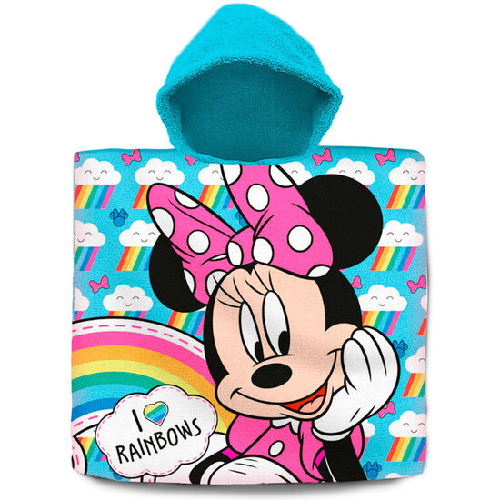 PONCHO TOALLA MINNIE DISNEY ALGODON image 0