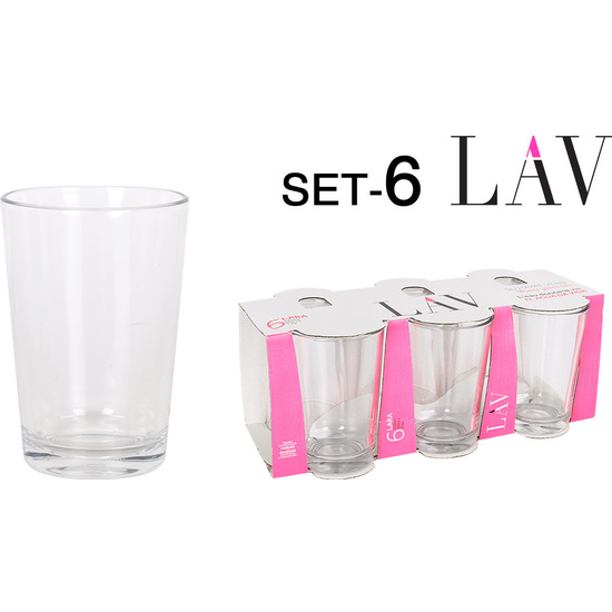 SET 6 WATER GLASSES 205  image 0