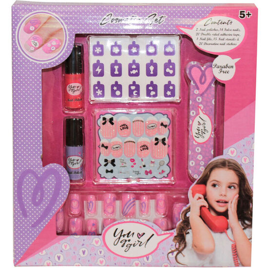 BLISTER SET UÑAS YOU GO GIRL image 0