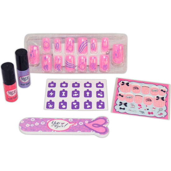 BLISTER SET UÑAS YOU GO GIRL image 1