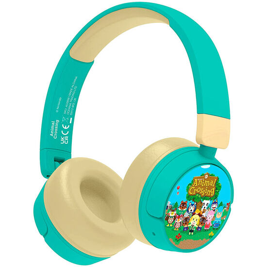 AURICULARES INALAMBRICOS INFANTILES ANIMAL CROSSING image 0
