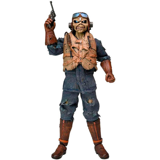 FIGURA EDDIE ACES HIGH IRON MAIDEN 20CM image 0