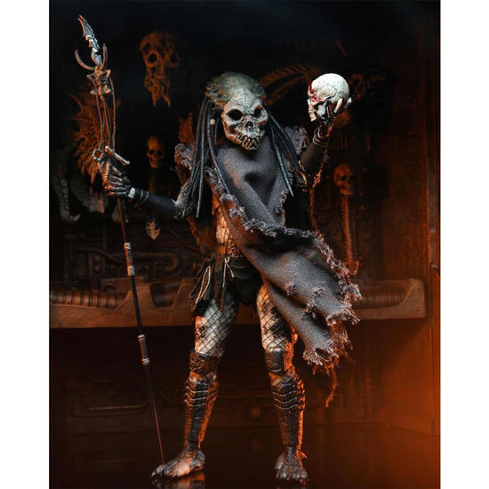 FIGURA ULTIMATE SHAMAN PREDATOR 18CM image 1