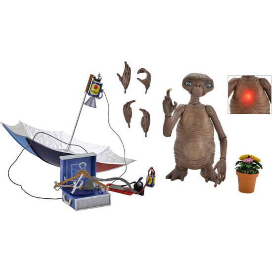 FIGURA ULTIMATE DELUXE E.T 40 ANIVERSARIO E.T EL EXTRATERRESTRE 12CM image 0