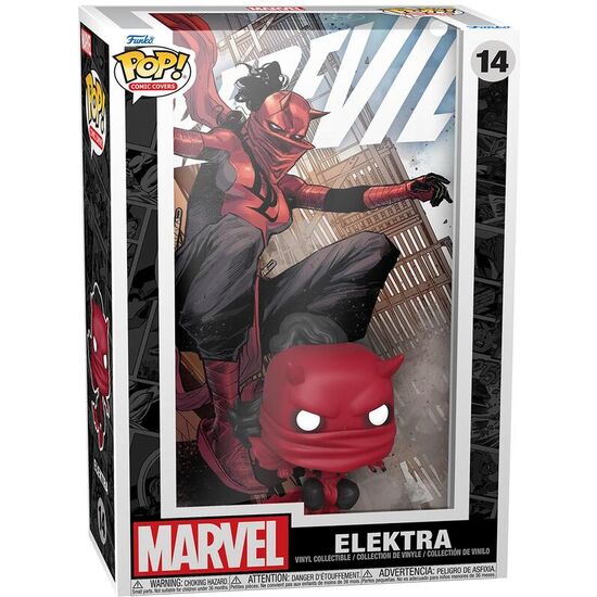 FIGURA POP COMIC COVER MARVEL DAREDEVIL ELEKTRA image 2