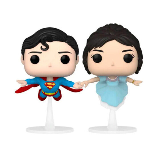 BLISTER 2 FIGURAS POP DC COMICS SUPERMAN & LOIS FLYING EXCLUSIVE image 1