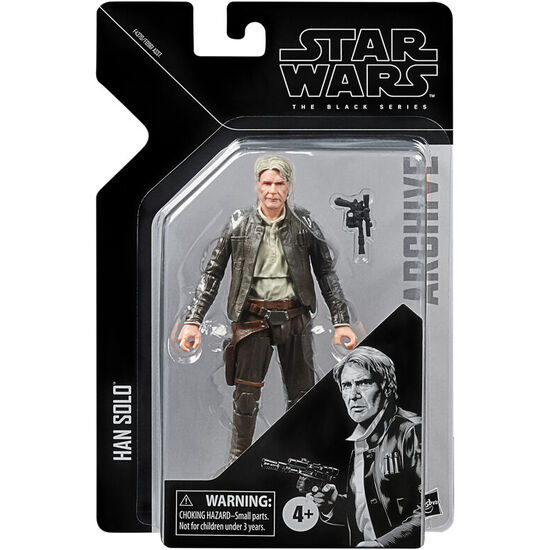 FIGURA HAN SOLO THE BLACK SERIES STAR WARS 15CM image 0