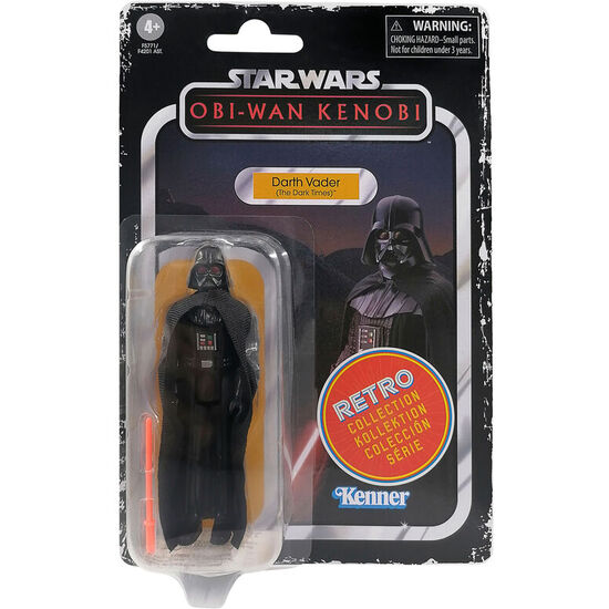 FIGURA DARTH VADER OBI-WAN KENOBI SRAR WARS 9,5CM image 0