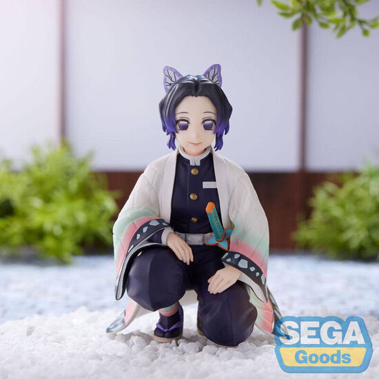 FIGURA SHINOBU KOCHO HASHIRA MEETING DEMON SLAYER KIMETSU NO YAIBA 10CM image 0