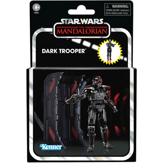 FIGURA VIN DARK TROOPER THE MANDALORIAN STAR WARS 9,5CM image 0