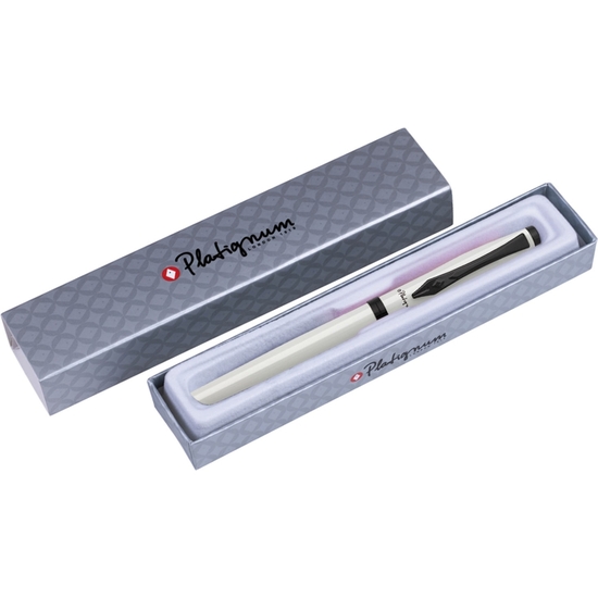 PLUMA VIBE BLANCA EN ESTUCHE image 1