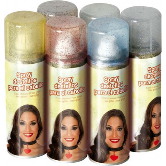 SPRAY GLITTER MULTICOLOR 125 ML PELO image 0