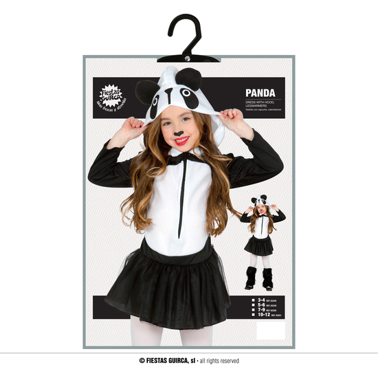 DISFRAZ 7-9 AÑOS OSO PANDA image 4