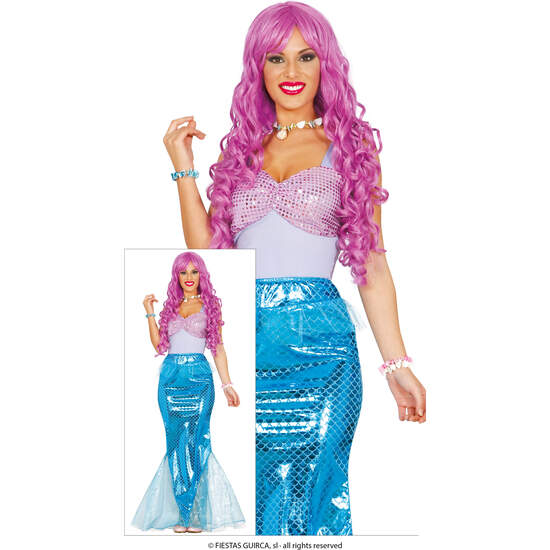 DISFRAZ ADULTA SIRENA TALLA 38-40 image 0