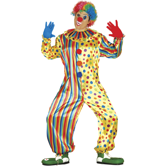 DISFRAZ ADULTO PAYASO TALLA 52-54 image 1