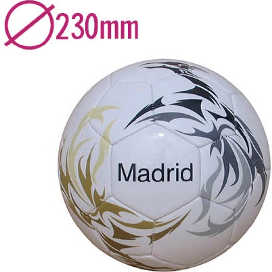 BALÓN FÚTBOL CUERO MADRID image 0