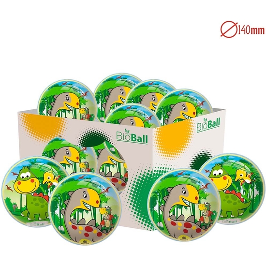 DINOSAURIO PELOTA BIO-BALL 140 MM image 0