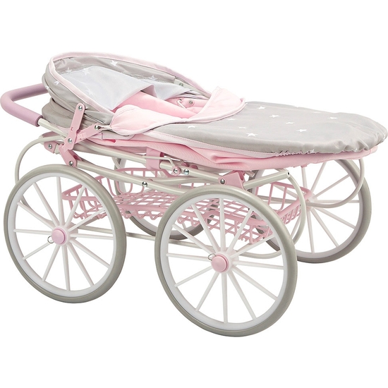 COCHE MUÑECAS CON BOLSO 70X42X90 CM image 1