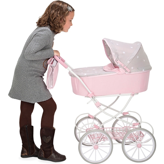 COCHE MUÑECAS CON BOLSO 70X42X90 CM image 3