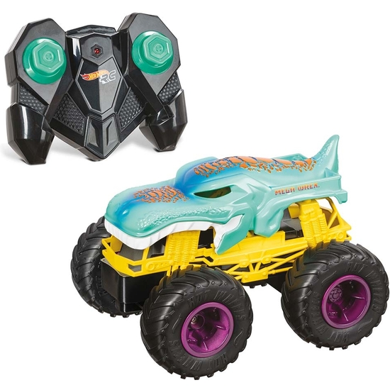 COCHE HOT WHEELS RADIOCONTROL MONSTER 1:24 image 0