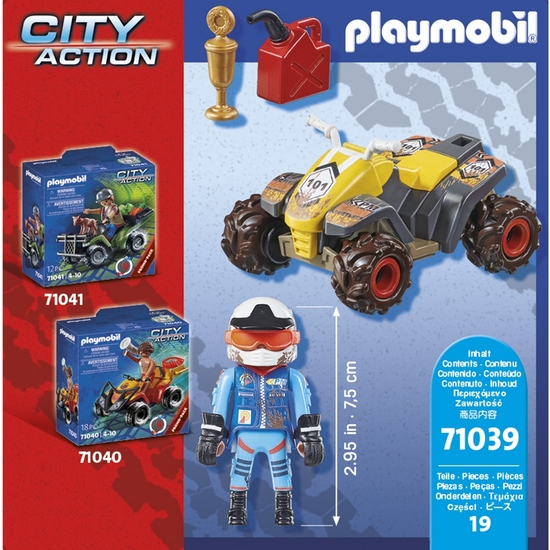 PLAYMOBIL CITY ACTION QUAD DE OFFROAD image 2