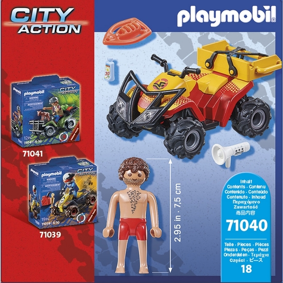 PLAYMOBIL CITY ACTION QUAD DE RESCATE image 2