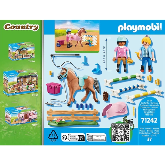 PLAYMOBIL COUNTRY CLASE DE EQUITACIÓN image 1
