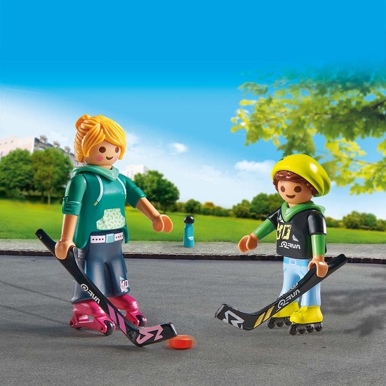 PLAYMOBIL DUOPACK HOCKEY SOBRE PATINES image 3