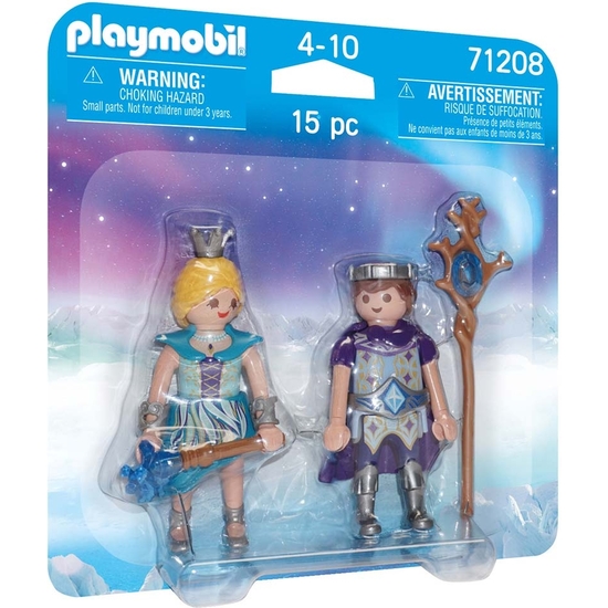 PLAYMOBIL DUOPACK PRINCESA Y PRÍNCIPE DE HIELO image 0