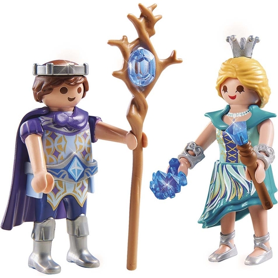 PLAYMOBIL DUOPACK PRINCESA Y PRÍNCIPE DE HIELO image 1