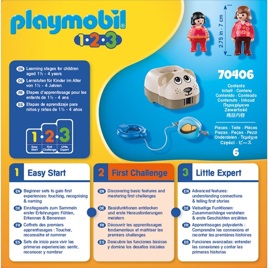 PLAYMOBIL 1.2.3 MI PERRO image 2