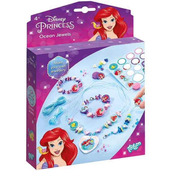PRINCESAS DISNEY KIT CREATIVO PULSERAS Y COLORESLARES TOTUM image 0