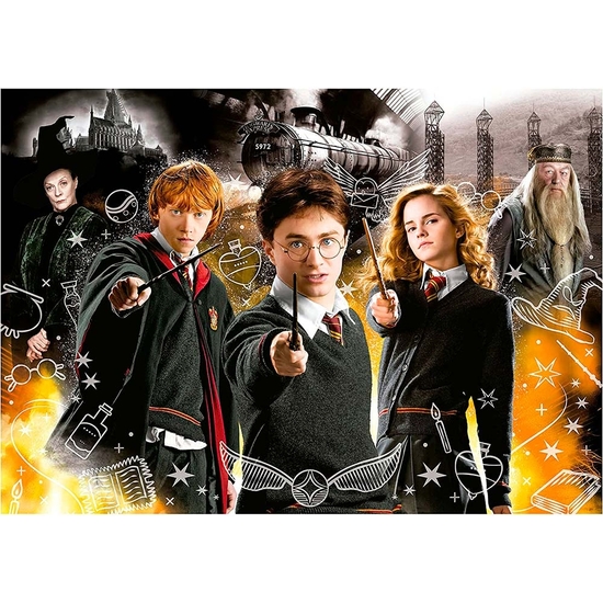 HARRY POTTER PUZZLE NEÓN 1000 PIEZAS image 1