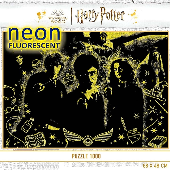 HARRY POTTER PUZZLE NEÓN 1000 PIEZAS image 2