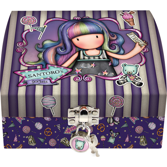 CAJA JOYERO CON CANDADO GORJUSS™ FAIRGROUND "UP AND AWAY" image 0