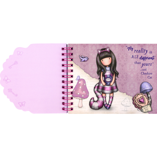 LIBRETA DE NOTAS GORJUSS™ "CHESHIRE CAT" image 1