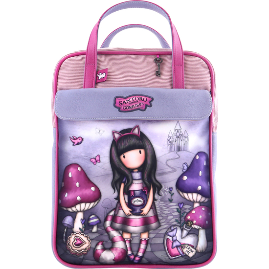 MOCHILA GRANDE GORJUSS™ "CHESHIRE CAT" image 0