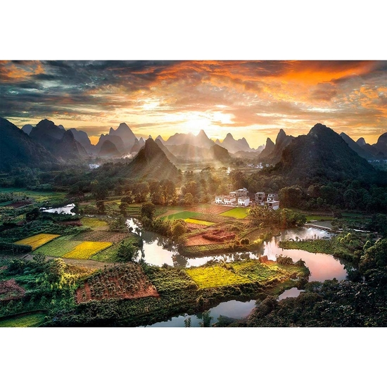 PUZZLE 2000 PIEZAS COLECCIÓN PAISAJE DE CHINA image 1