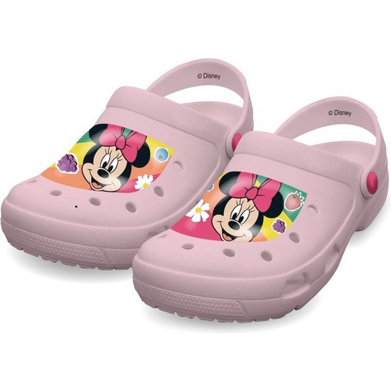 ZUECOS DE GOMA ROSA CLARO MINNIE MOUSE "ME TIME" image 0